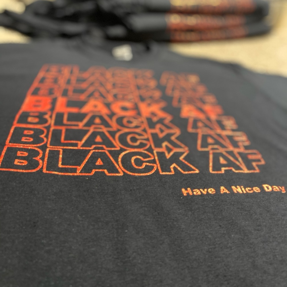 Black AF T-shirts  (Unisex)